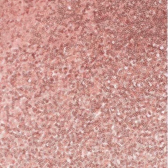 NWT Vince Camuto Blush Peach Sequin Midi Dress - Picture 5 of 11